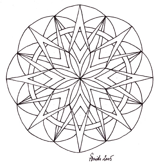 Simple Geometric Coloring Pages Simple Geometric Coloring Pages